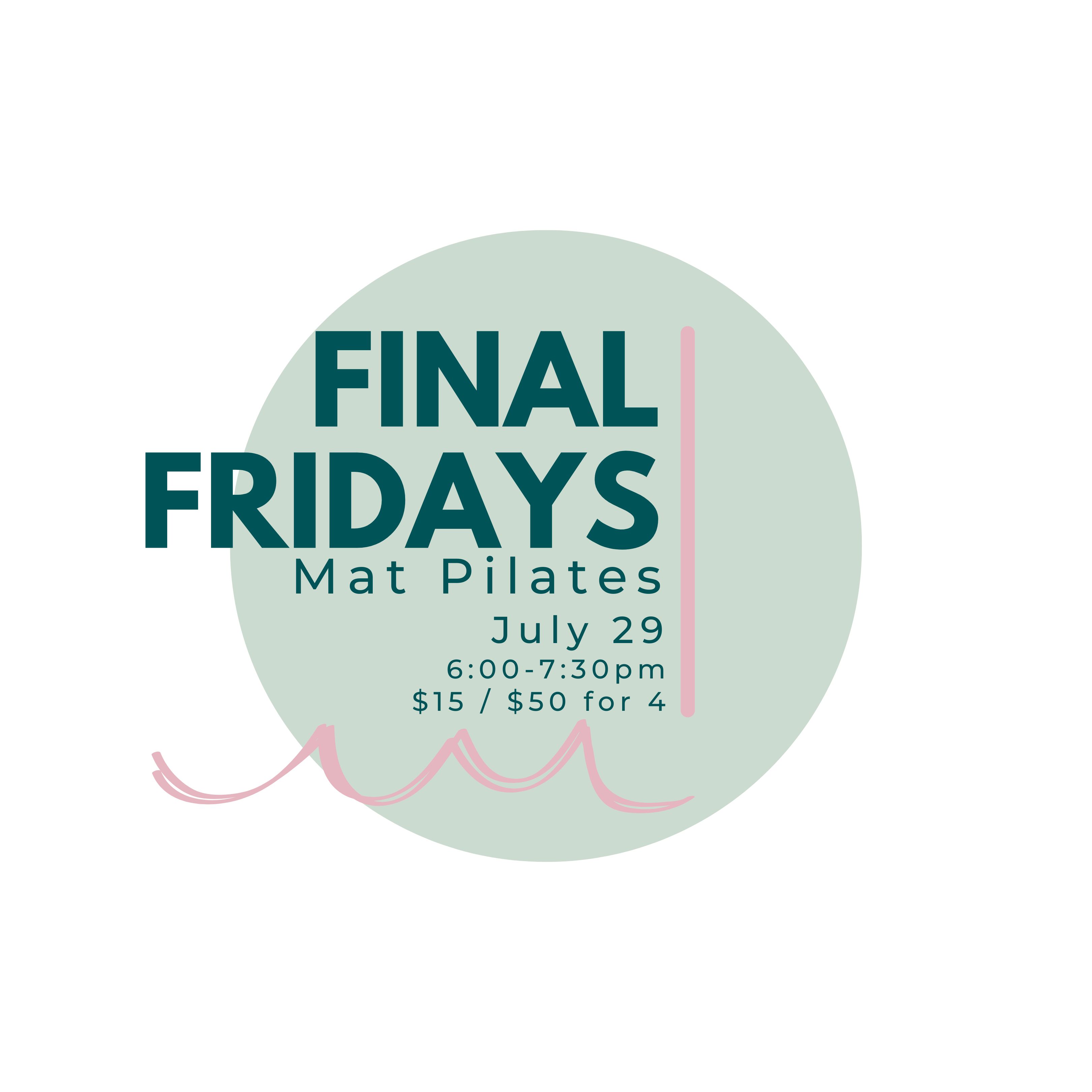 Final Fridays: Mat Pilates - Seiche Dance Collective