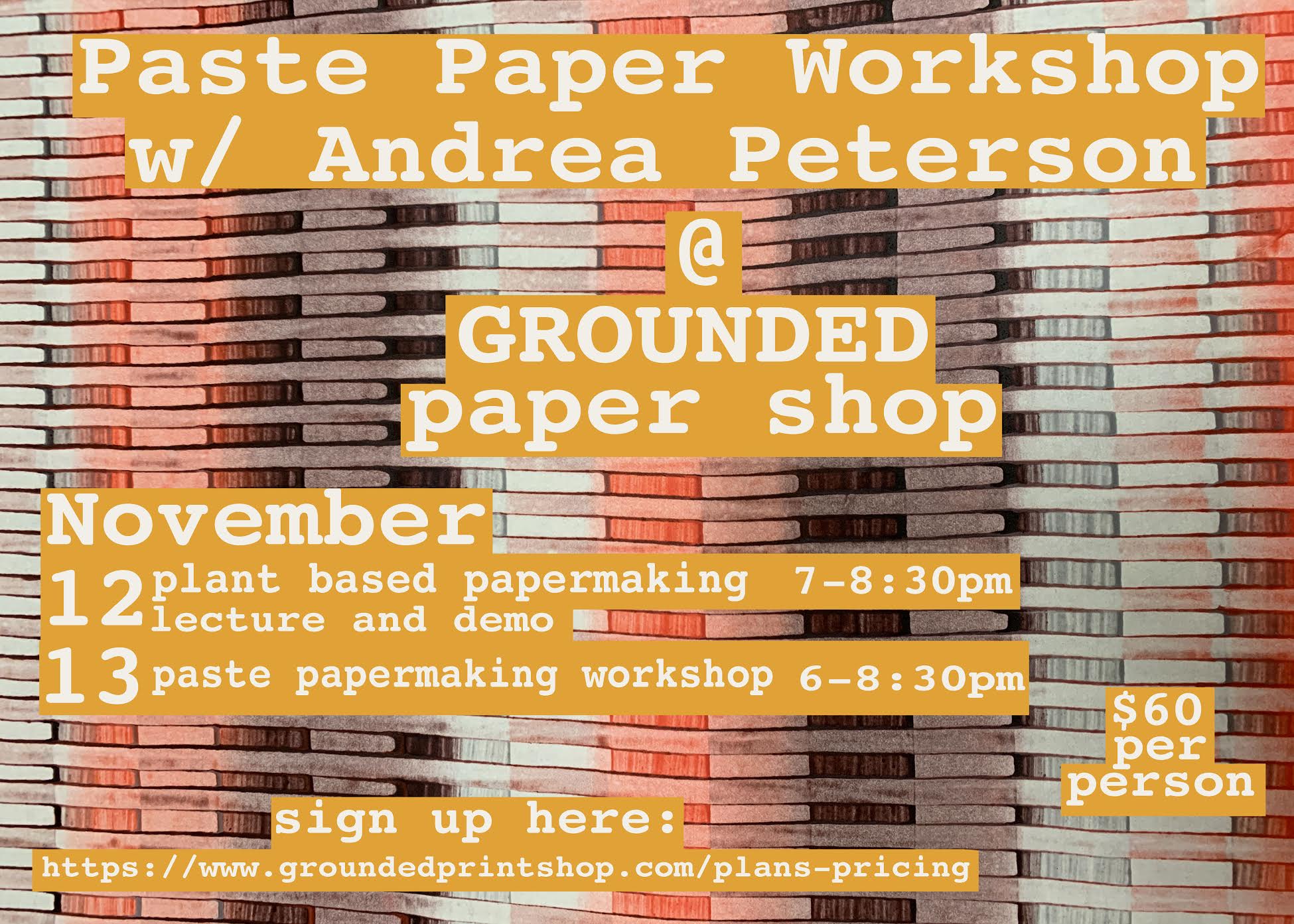 Paste Papermaking Workshop