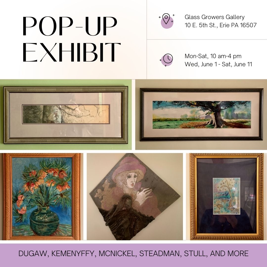 Pop-up Exhibit: Works by Dugaw, Kemenyffy, McNickel, Steadman, Stull, and More - Glass Growers