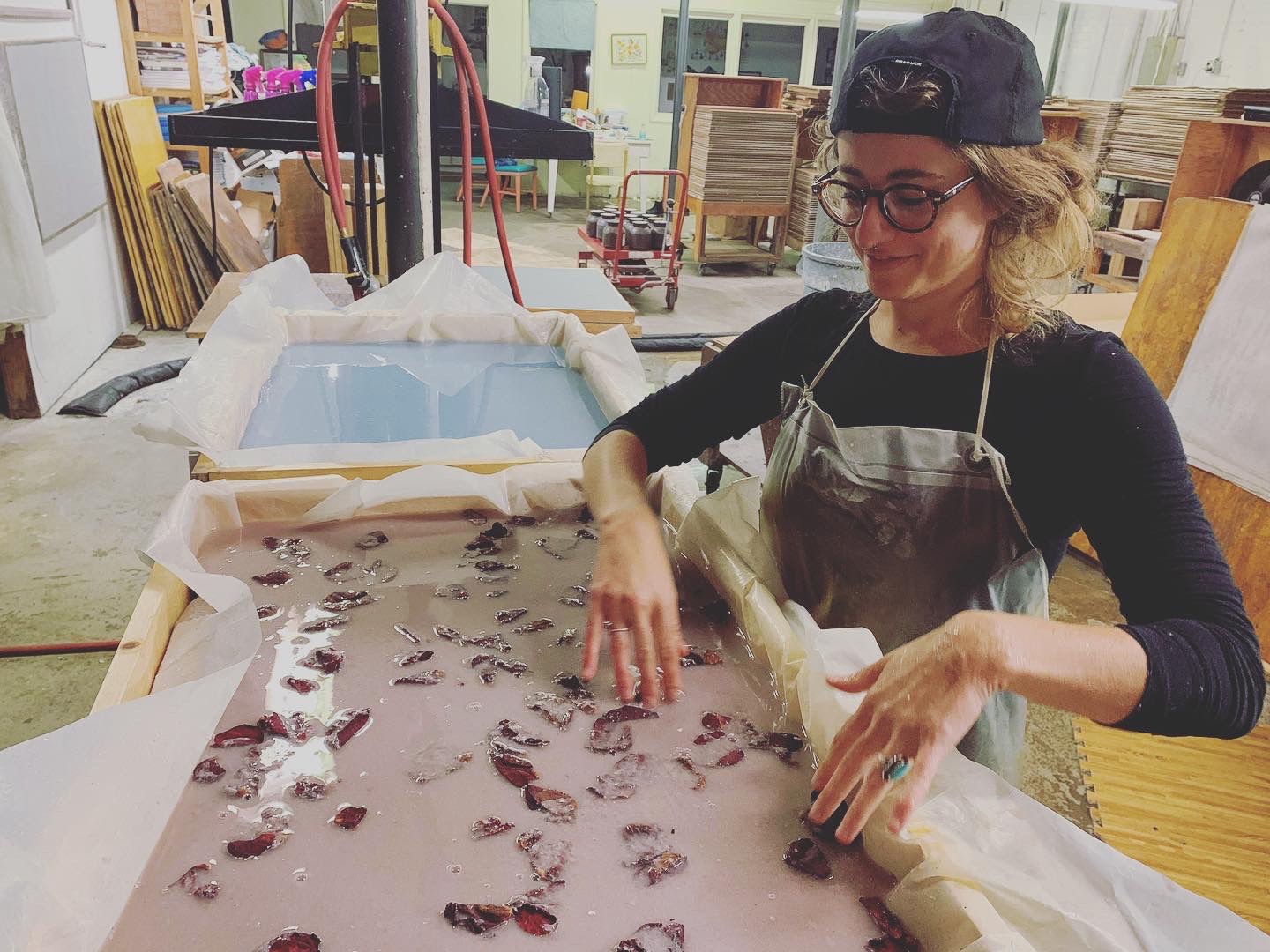 Printmaking Talk and Workshop: Unpredictability, Presence, and Creative Action
