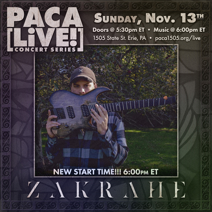 ZaKrahe • PACA [LiVE!] Concert Series