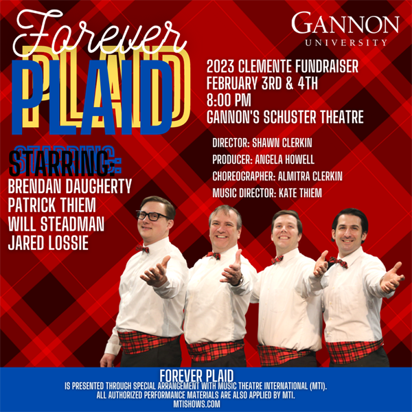 FOREVER PLAID - Schuster Theatre